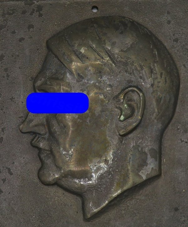 Reliefplatte Reichskanzler A.H. (reli)