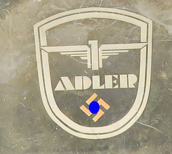 Teller : Adler Werke mit HK