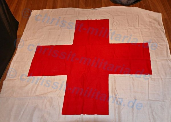 DRK Rot Kreuz Sanitätslager Fahne