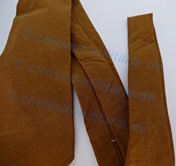 Braune Krawatte der Sturmabteilung SA mit RZM Etikett