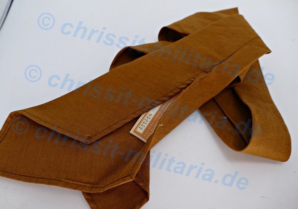 Braune Krawatte der Sturmabteilung SA mit RZM Etikett