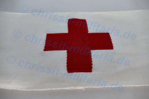 Rot-Kreuz-Armbinde mit Nummer  (rotk)