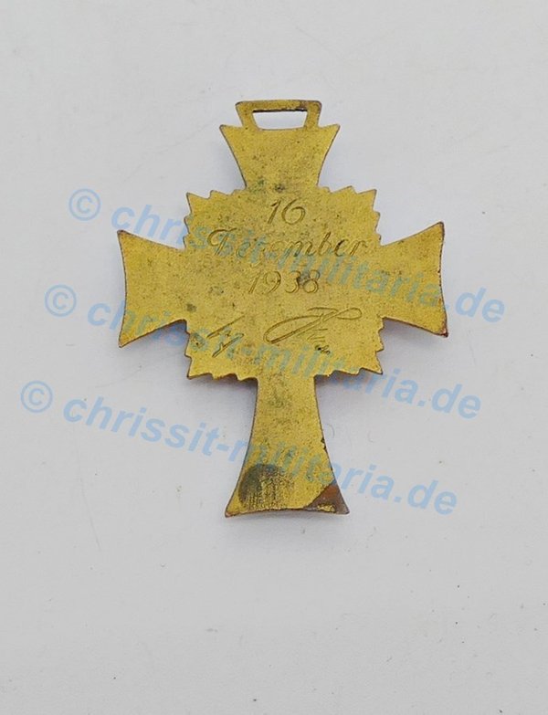 Mutterkreuz in Gold (mgo)