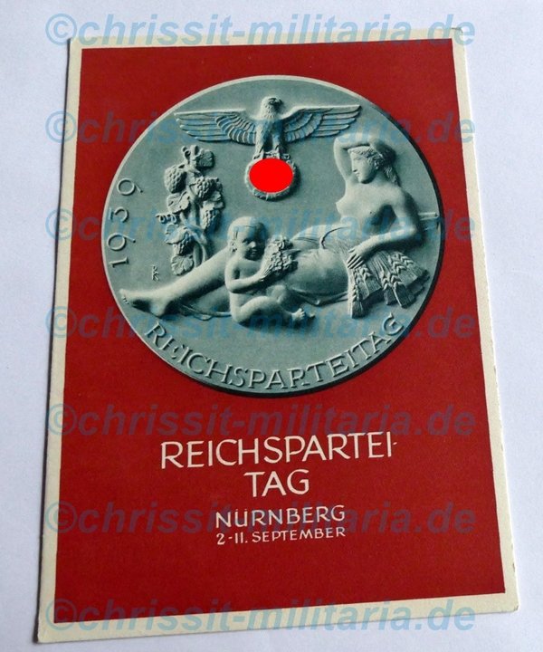 Orig. Postkarte : Reichsparteitag 1939 (tu)