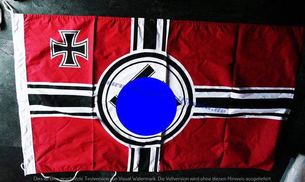 Reichskriegsflagge aus Baumwolle