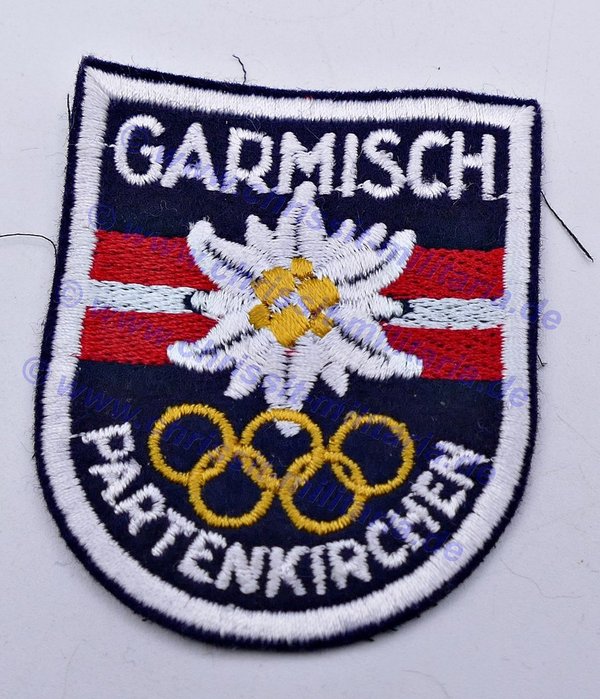 Olympia Garmisch-Partenkirchen Stoffabzeichen (stog)